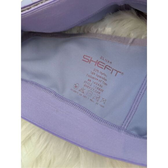 SHEFIT Flex Sports Bra Volition Purple Medium Impact Limited Edition 2 Lux - Picture 3 of 5